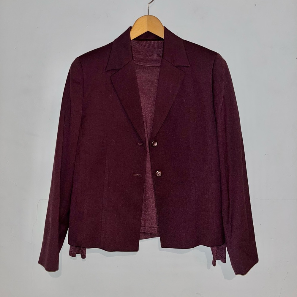 Pendleton Wool/Silk 3 Piece Coordinated Set Sz 6 - image 2